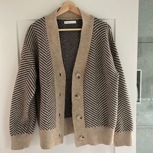 Oak and Fort oversized cardigan